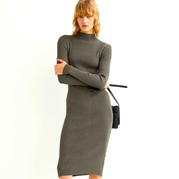 Dresses | Hm Knit Dress Brand New W Tags | Poshmark